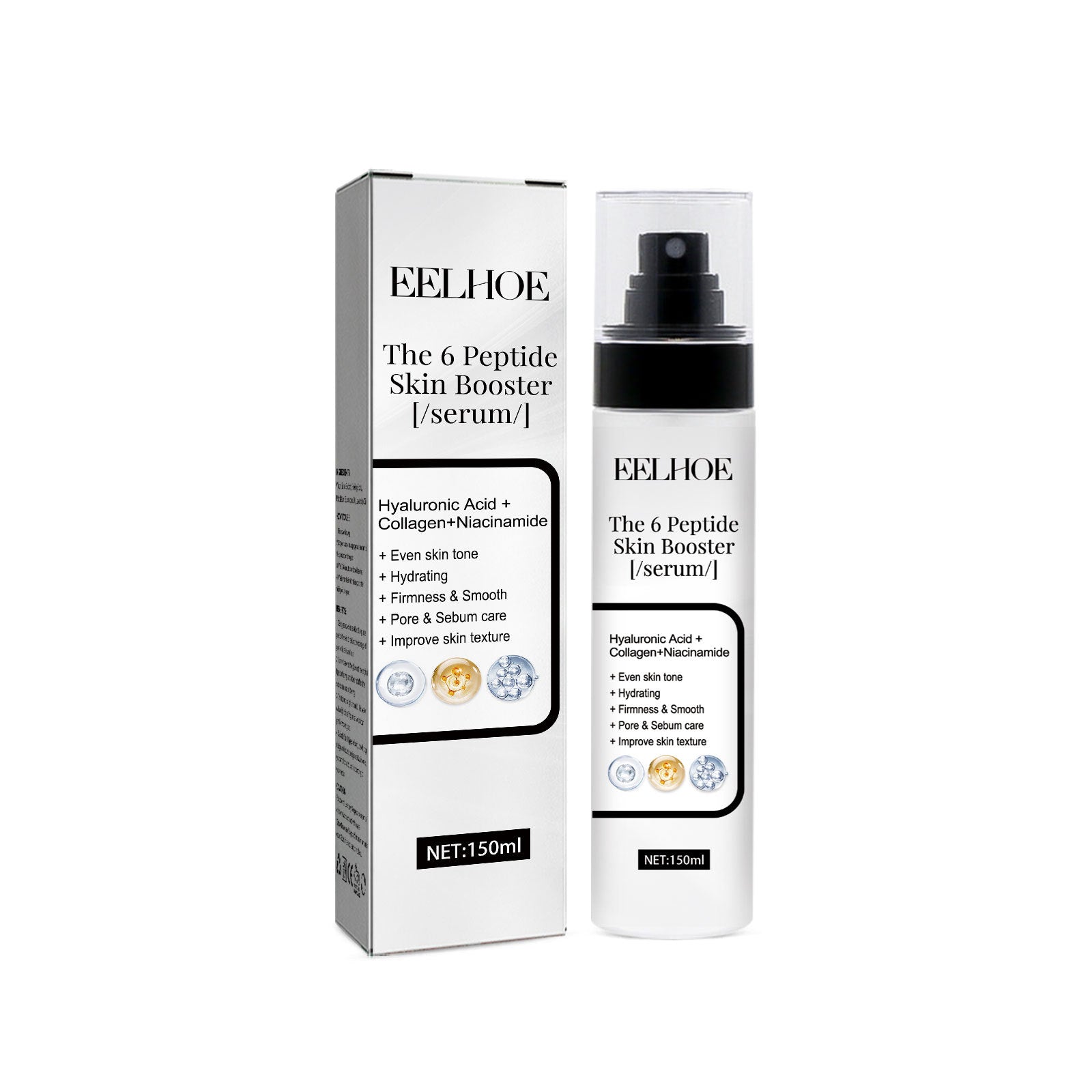 Luminous Peptide Radiance Serum™ | Nicotinamide Hyaluronic Acid Moisturizing Face Brightening And Firming