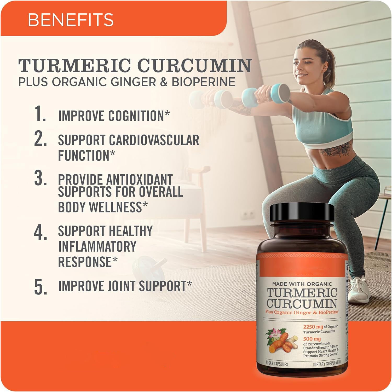 Curcumin Turmeric Powder Capsules 22,500mg