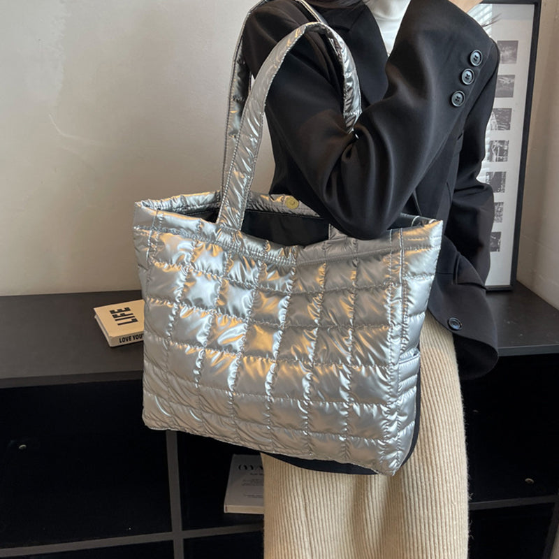 Arctic Chic™ Quilted Puffer Tote
