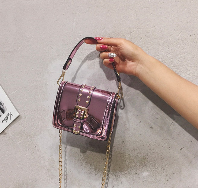 Luna Luxe™ Mirror Stud Crossbody