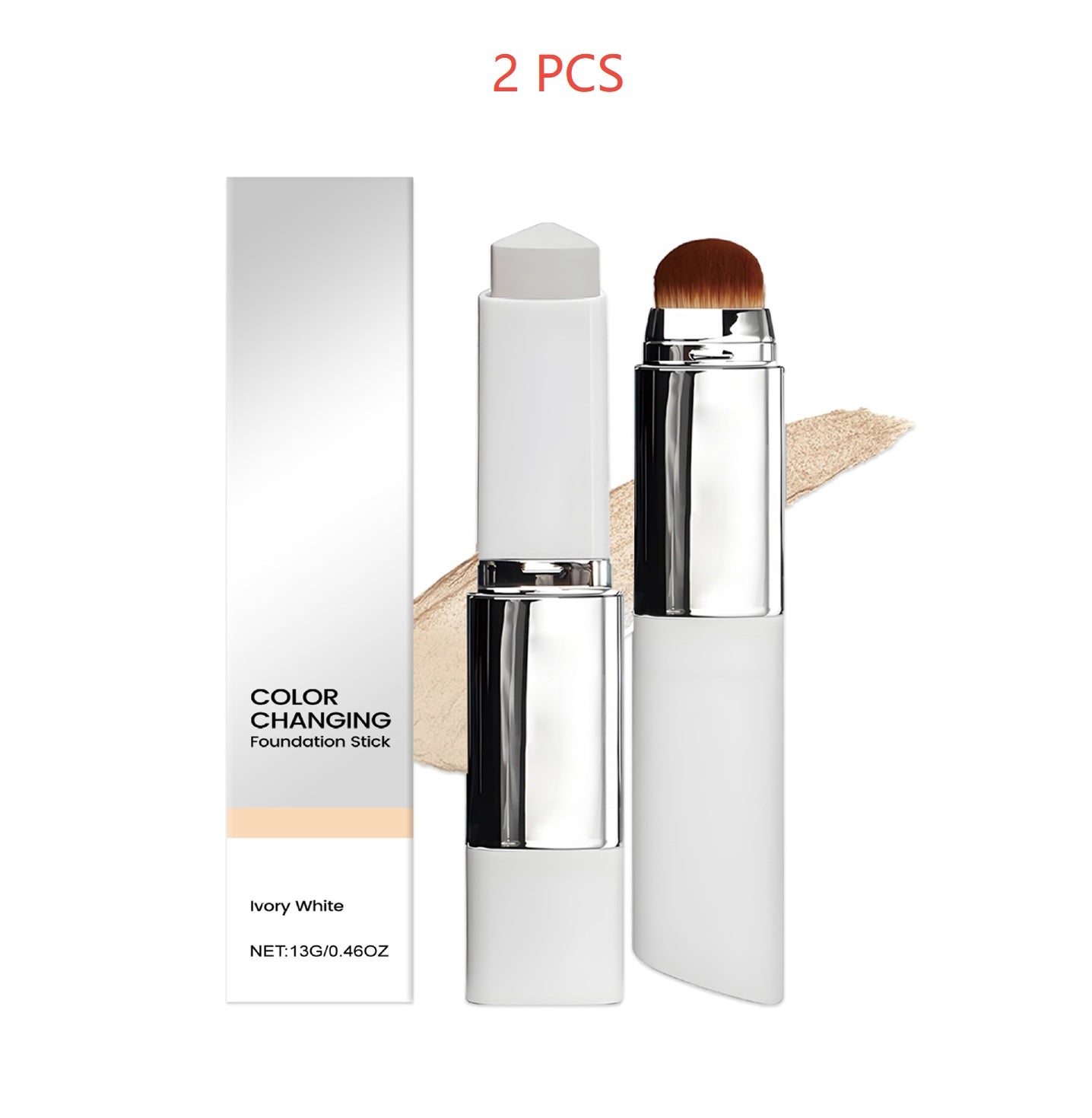 The Adaptive Veil™ Foundation Stick | Clear & Non-stuck Powder Daily External Foundation