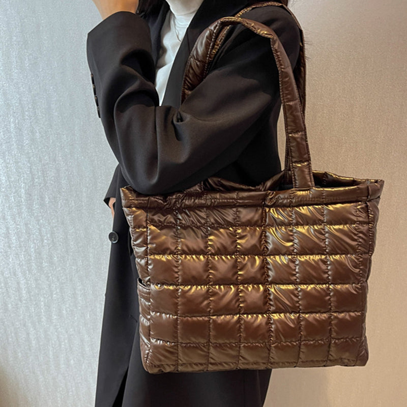 Arctic Chic™ Quilted Puffer Tote