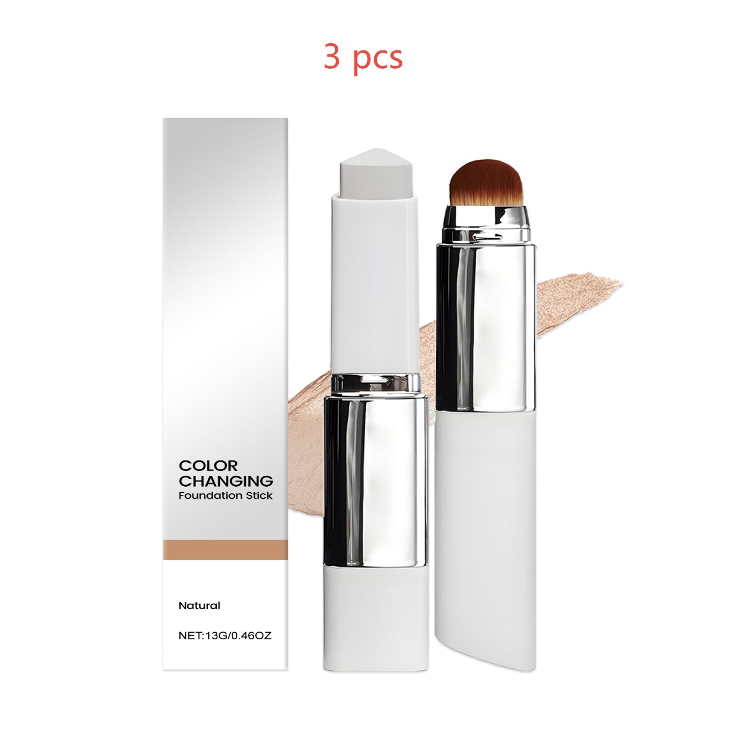 The Adaptive Veil™ Foundation Stick | Clear & Non-stuck Powder Daily External Foundation