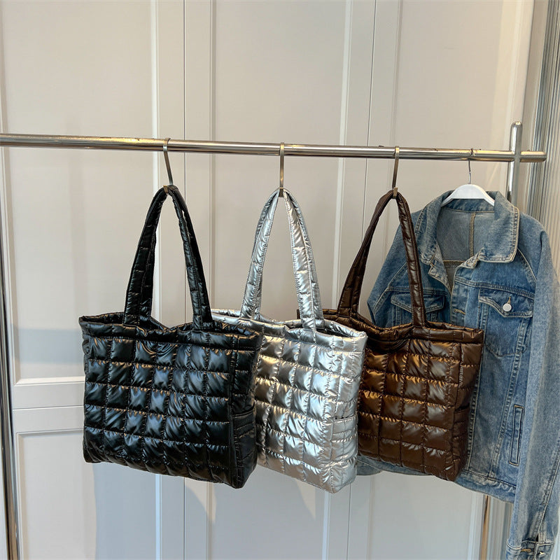 Arctic Chic™ Quilted Puffer Tote