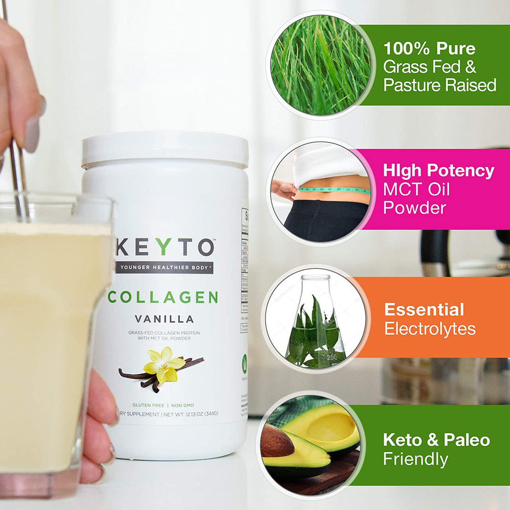 Collagen (Vanilla) with MCT Oil + Electrolytes.