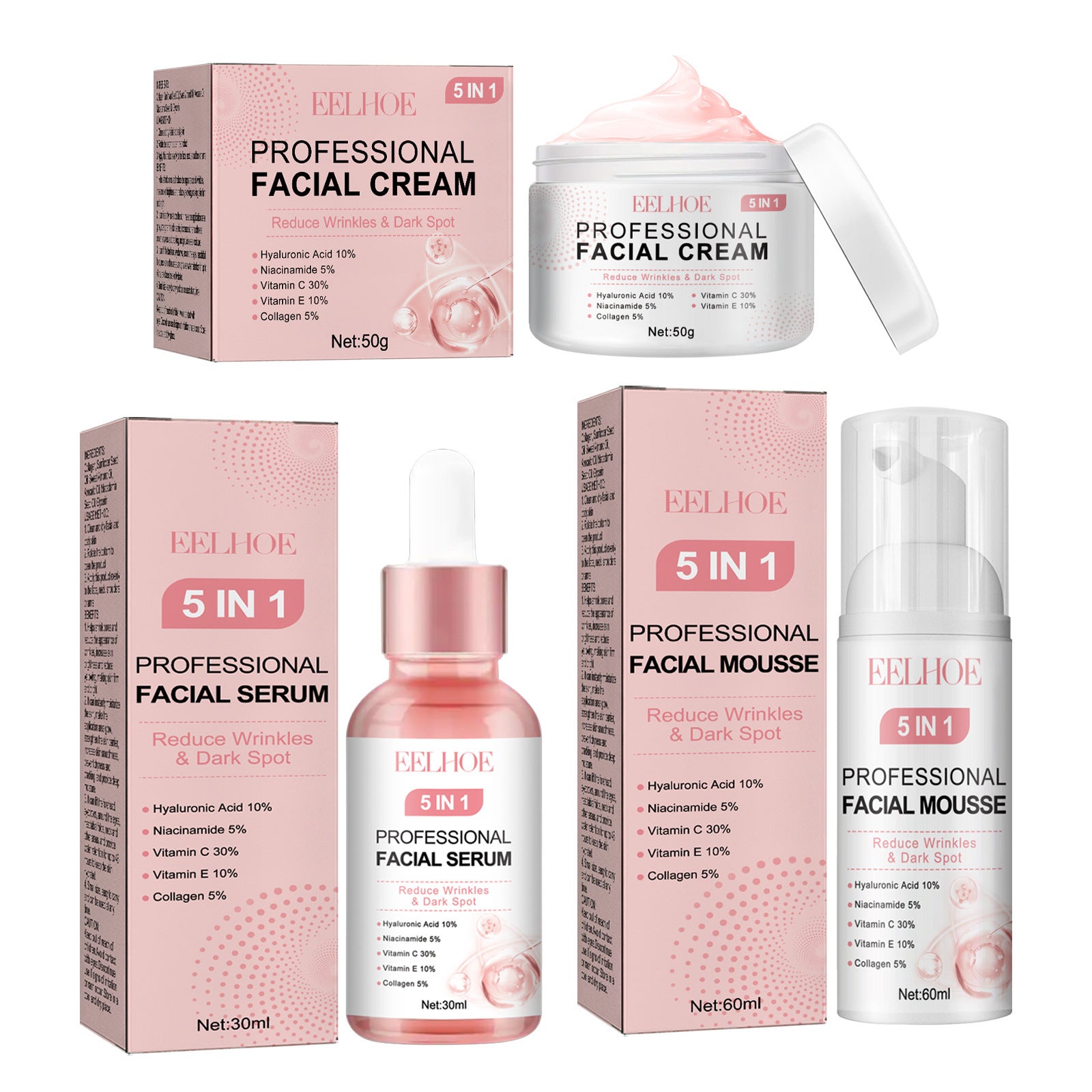 Radiance Reset 5-Step Skin Ritual | 5-in-1 Facial Care Gentle Cleaning