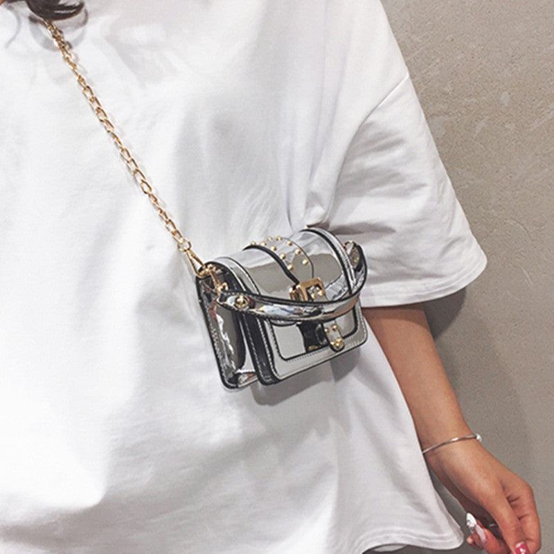 Luna Luxe™ Mirror Stud Crossbody