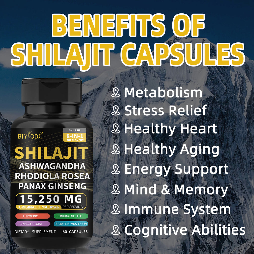 Pure Himalayan Shilajit Capsules