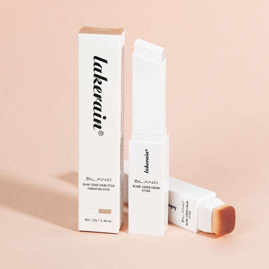 The Blanc Veil™ Skin Perfecting Stick |Natural Concealer& Foundation Long-lasting Double-headed Stick Foundation