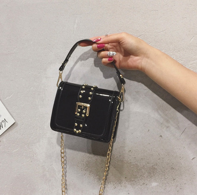 Luna Luxe™ Mirror Stud Crossbody