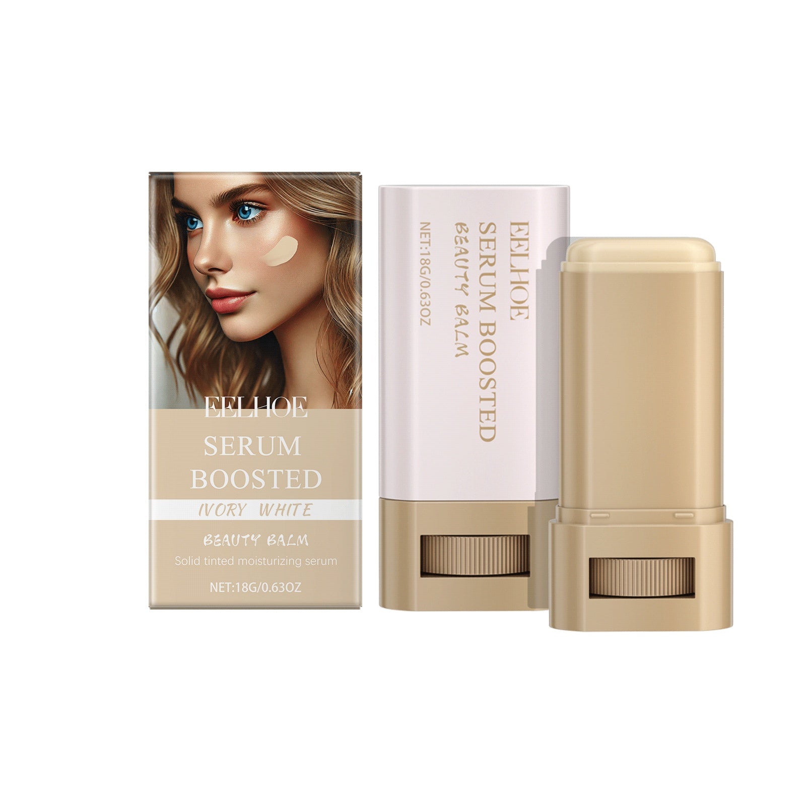 Silk Fusion Beauty Balm | Moisturizing Foundation Make-up Stick