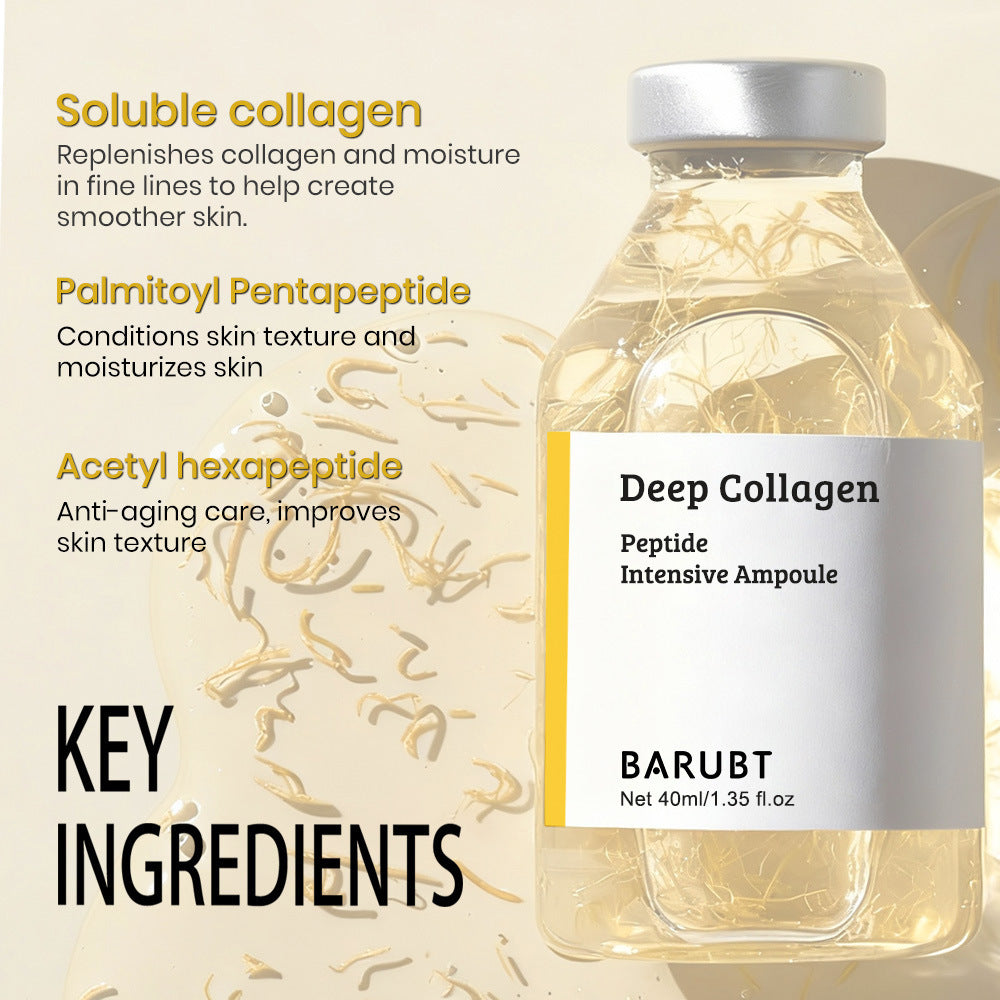 Deep Collagen Peptide Intensive Ampoule (40ml) — a high-concentration collagen + peptide treatment.