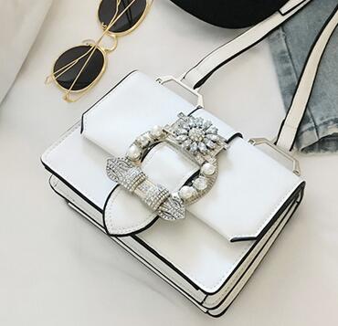 Regal Empress™ Crystal Statement Top-Handle Bag