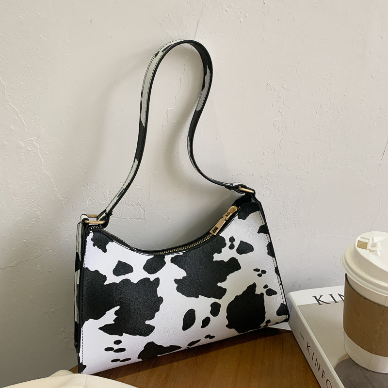 Noir Élégance Croc Baguette