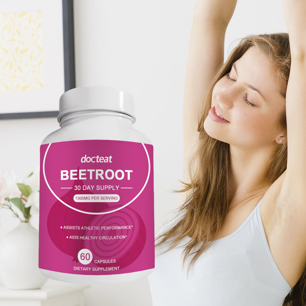 Beet Root Capsules: Beet Root Extract Is Rich In Dietary Fiber