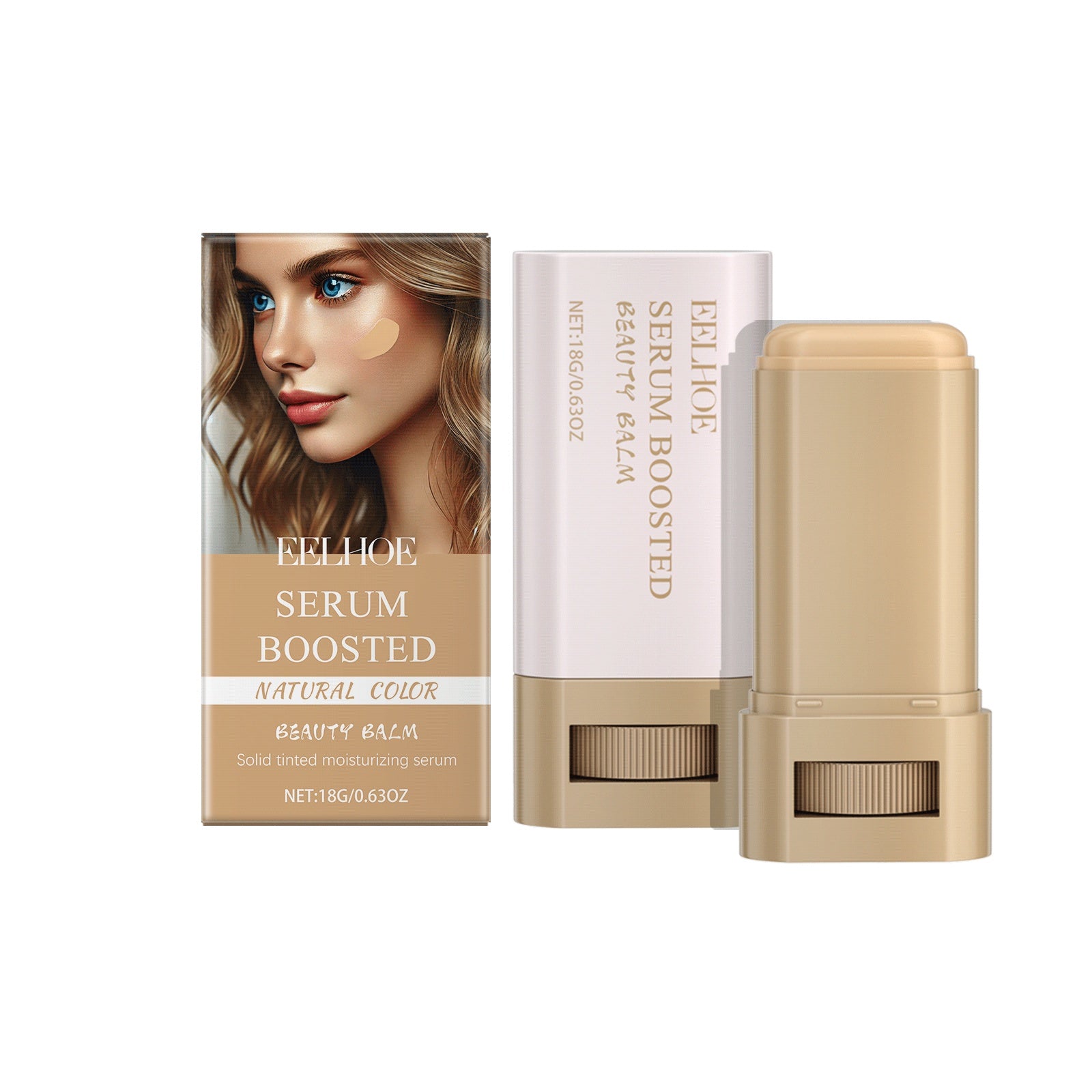 Silk Fusion Beauty Balm | Moisturizing Foundation Make-up Stick