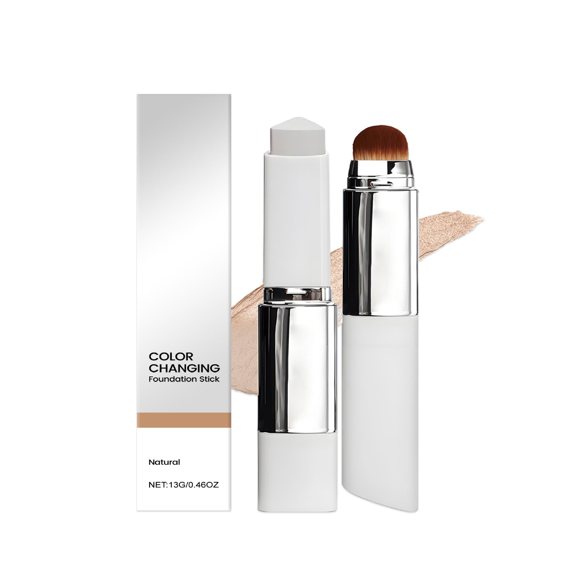 The Adaptive Veil™ Foundation Stick | Clear & Non-stuck Powder Daily External Foundation