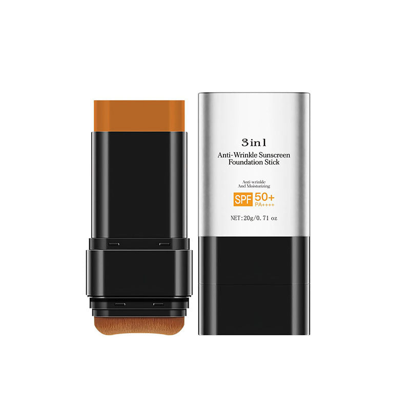 The Radiant Shield™ 3-in-1 Skin Stick| 3 In 1 Stick Foundation Moisturizing & Anti Wrinkle