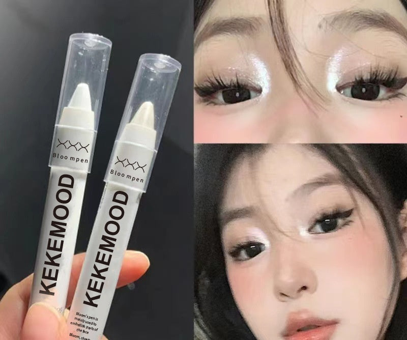 KEKEMOOD Precision Bright™ Eye Highlight Pen - Clean Girl Aesthetic Meets Soft-Glow Luxury. Minimal. Chic. Effortless