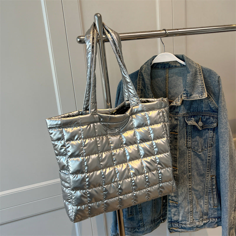 Arctic Chic™ Quilted Puffer Tote