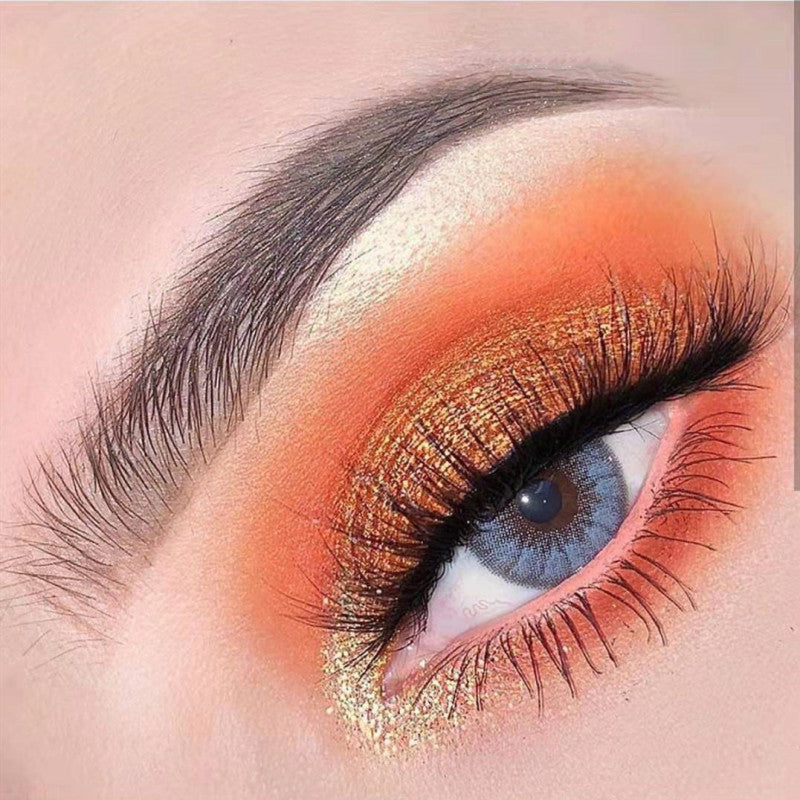Soleil Citrus Couture™ Eyeshadow Palette — a curated collection of velvety mattes and molten metallics inspired by golden-hour warmth