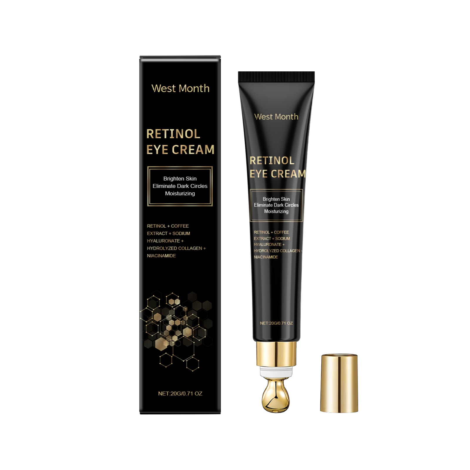 Noir Radiance Retinol Eye Refining Cream™| Retinol Eye Cream