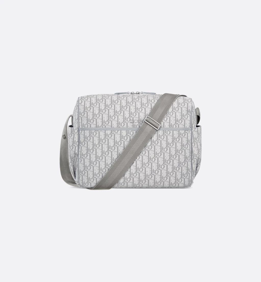 Dior Baby Bag – Dior Oblique Changing Bag with Adjustable Strap & Multi‑Pocket Design