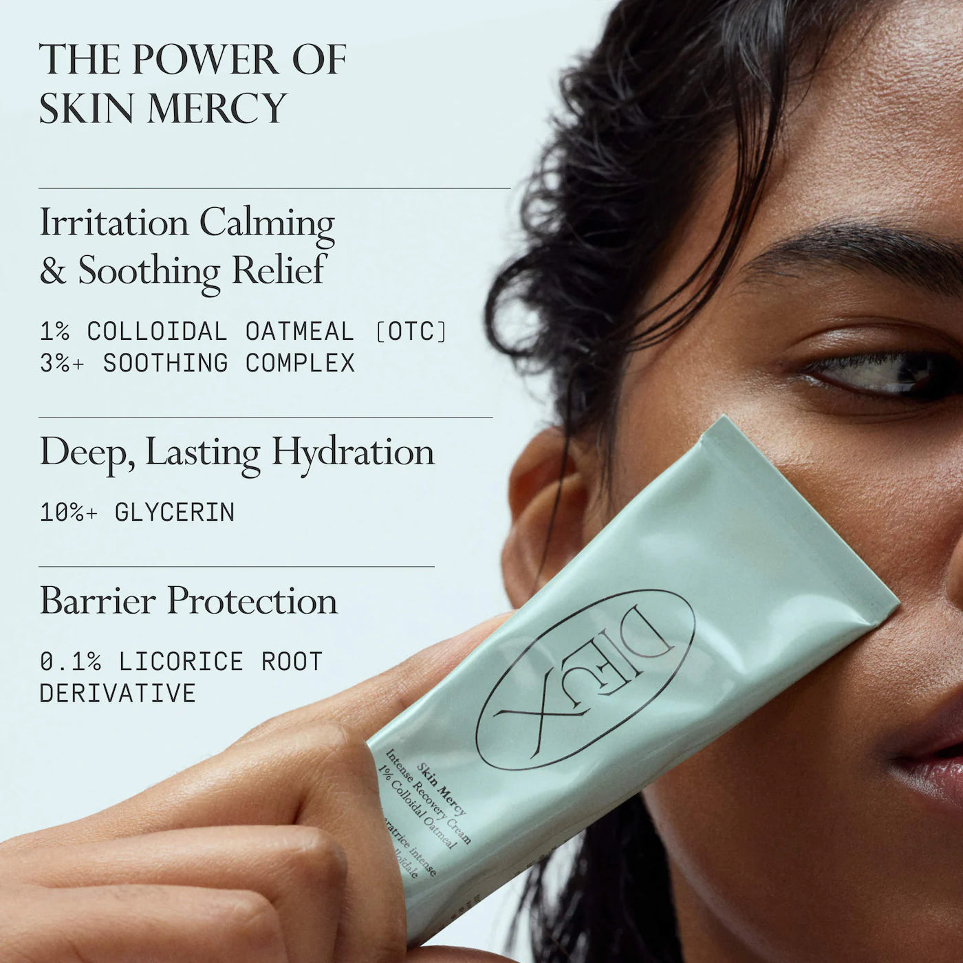 Dieux Skin Mercy Intense Recovery Cream – 1% Colloidal Oatmeal for Sensitive & Eczema‑Prone Skin