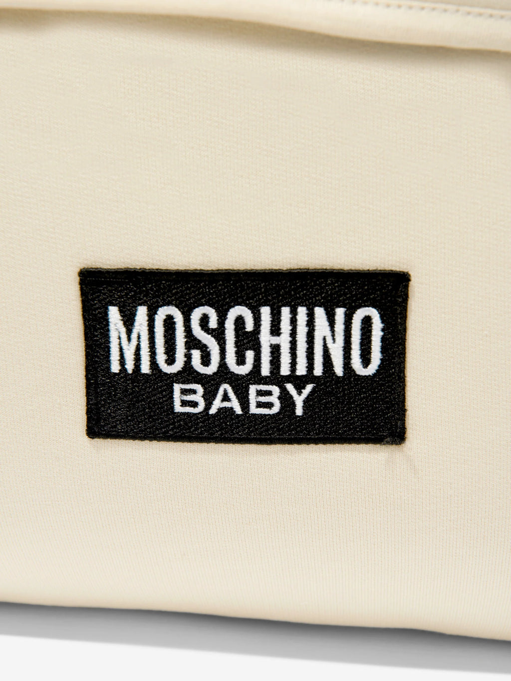 Moschino Baby Teddy Bear Changing Bag – Designer Diaper Bag with Adjustable Strap