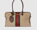Gucci Borsetto Bag – GG Supreme Canvas & Leather Shoulder Bag with Signature Horsebit Detail