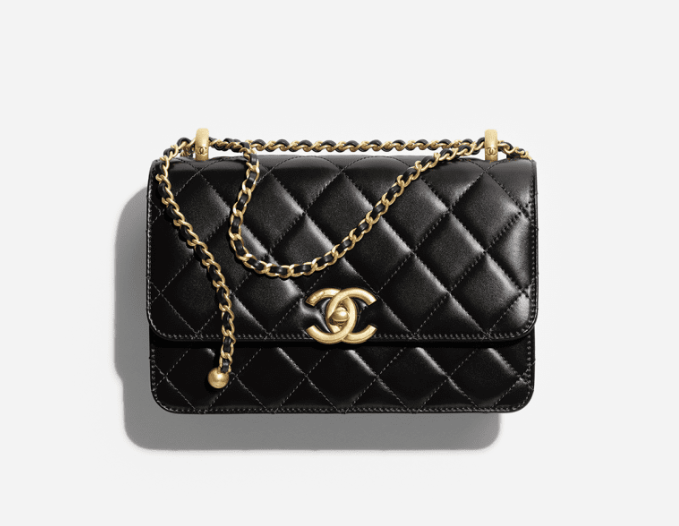 Chanel Mini Flap / Classic Flap – Quilted Lambskin & Caviar Leather Iconic Revival Bags