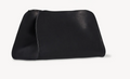 The Row Peggy Clutch – Minimalist Leather Shoulder Clutch with Sleek Modern Silhouette