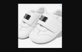 Dolce & Gabbana Baby Leather Pre‑Walker Trainers – Designer Infant Shoes with Logo Strap