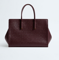 Bottega Veneta Veneta Bag – Classic Intrecciato Woven Leather Shoulder Tote