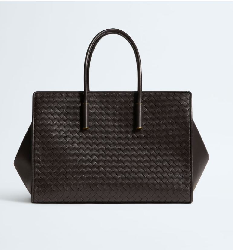 Bottega Veneta Veneta Bag – Classic Intrecciato Woven Leather Shoulder Tote