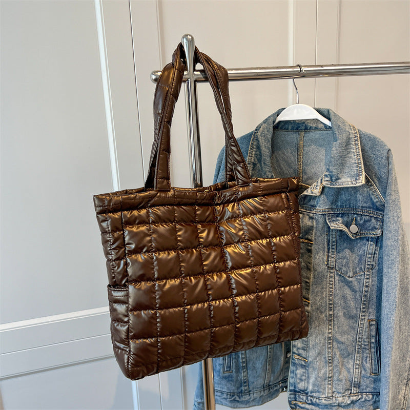 Arctic Chic™ Quilted Puffer Tote