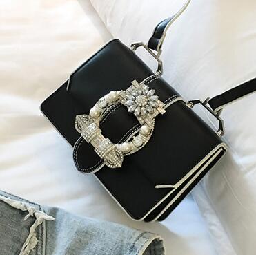 Regal Empress™ Crystal Statement Top-Handle Bag