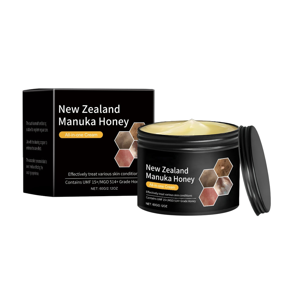 Manuka Honey Skin Cream (soothing + repair-focused body cream). Eczema Repair Cream