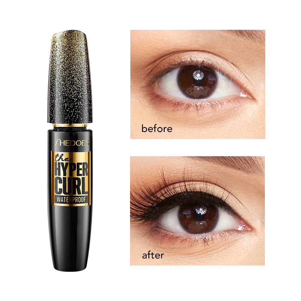 Golden Arc™ Waterproof Sweat-proof Thick Long Not Smudge Mascara
