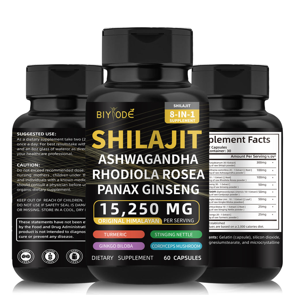 Pure Himalayan Shilajit Capsules