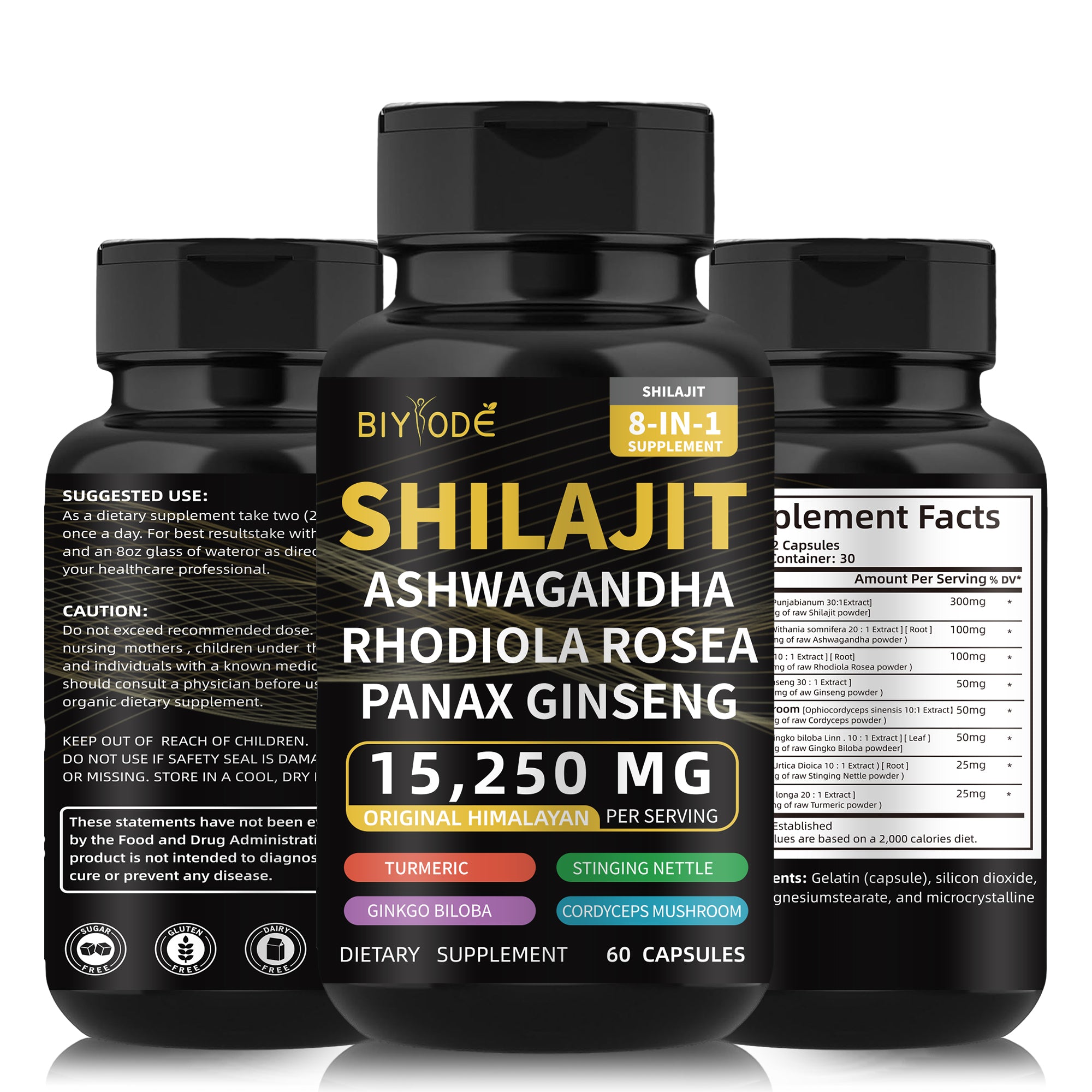 Pure Himalayan Shilajit Capsules