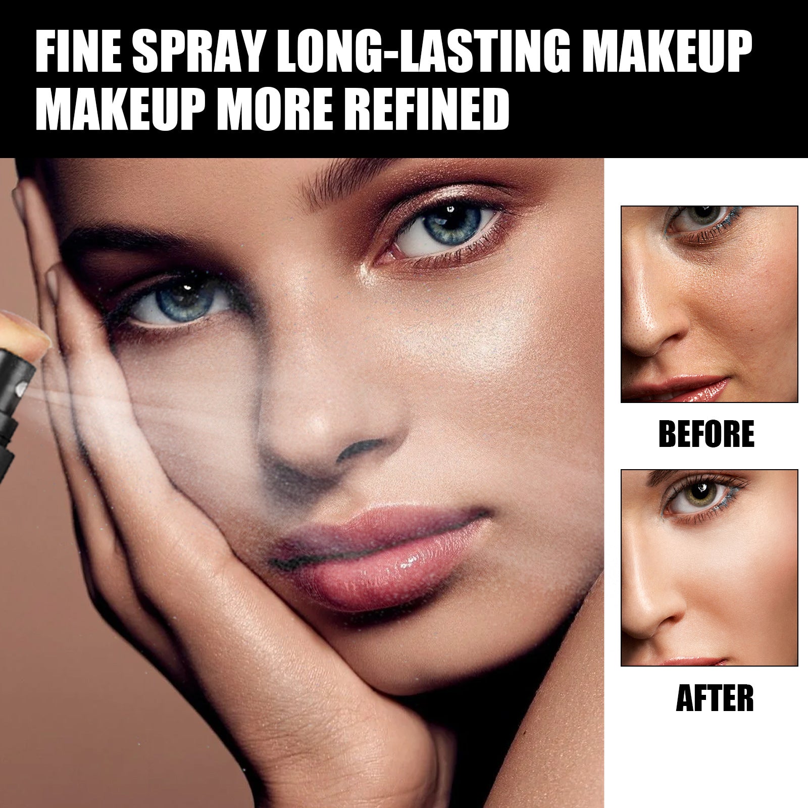 Velvet Veil Lock™ Matte Makeup Mist Spray Facial Refreshing Oil Control Long Lasting Smear-proof Makeup