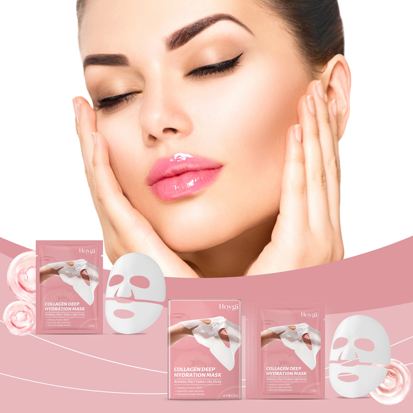 Silk Veil Infusion Mask™ Triple-Action Hydration Therapy | Three-in-one Facial Mask