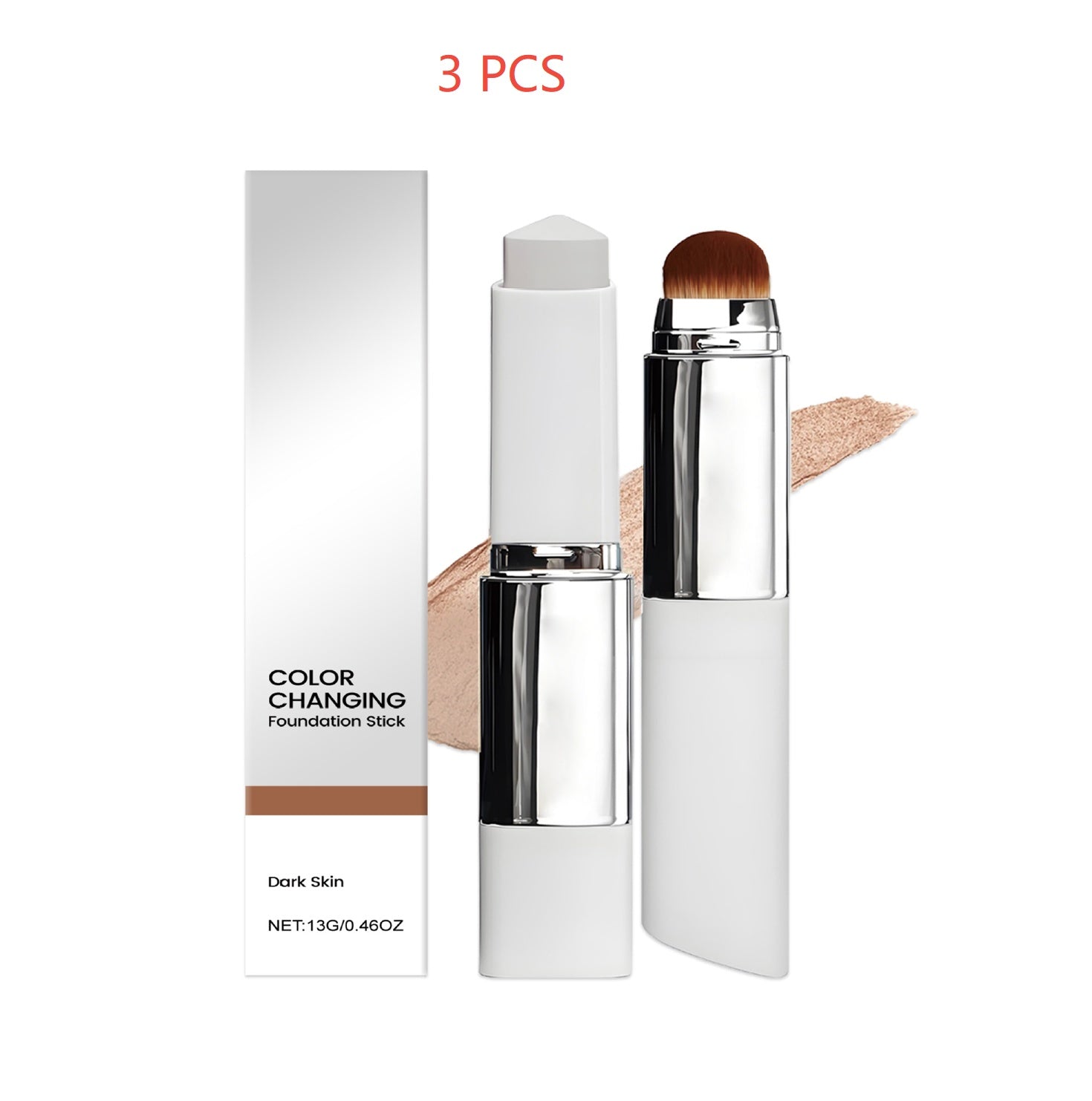 The Adaptive Veil™ Foundation Stick | Clear & Non-stuck Powder Daily External Foundation