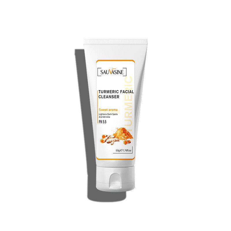 Facial Cleansing Turmeric Cleanser Moisturizing Skin