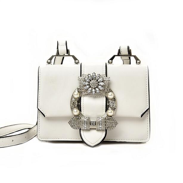 Regal Empress™ Crystal Statement Top-Handle Bag