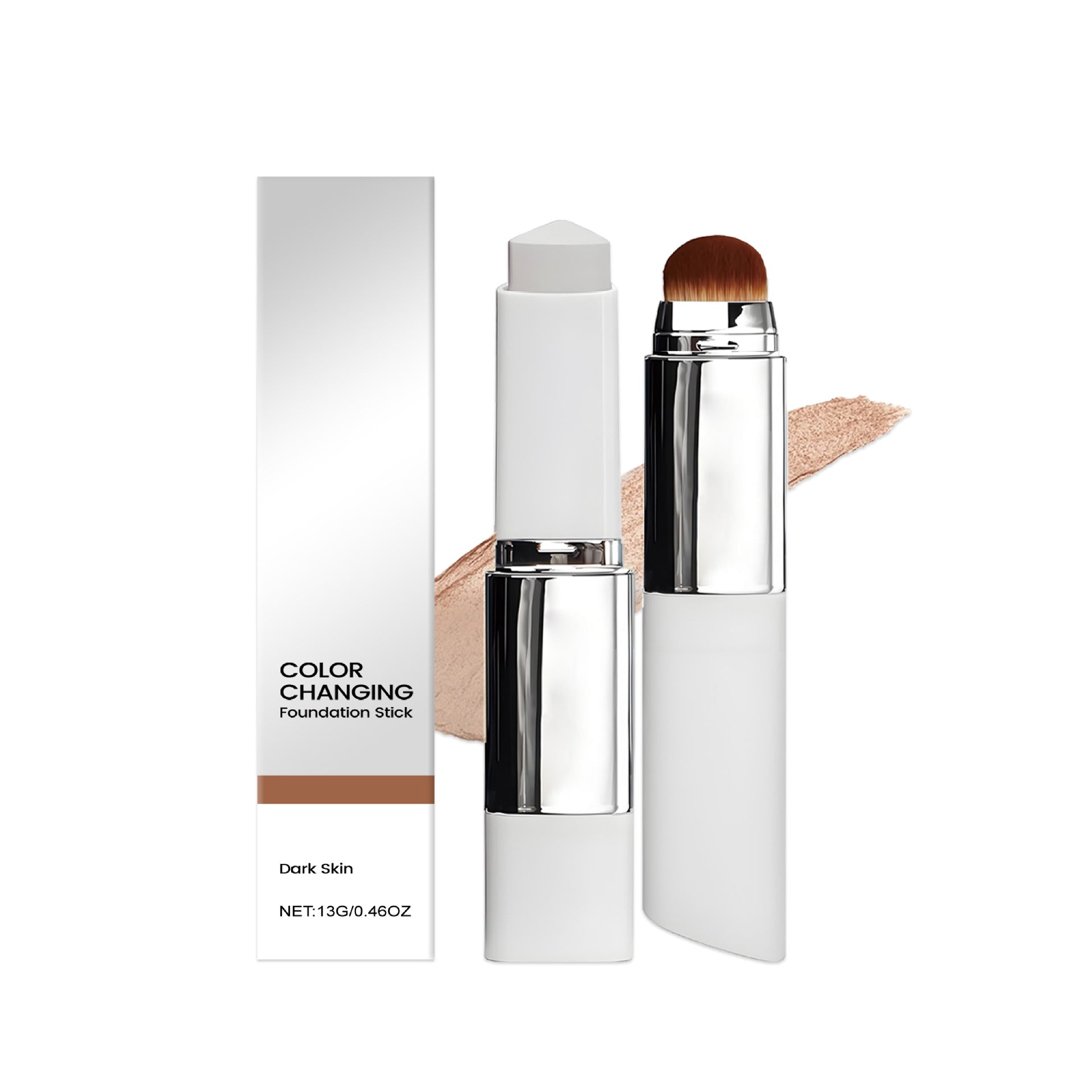 The Adaptive Veil™ Foundation Stick | Clear & Non-stuck Powder Daily External Foundation
