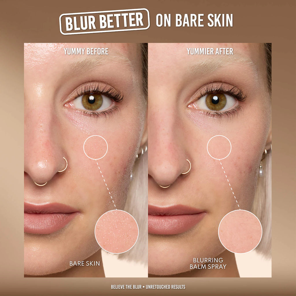 Danessa Myricks Yummy Skin Liquid Blurring Balm – Mattifying Setting Spray with Upsalite® Technology