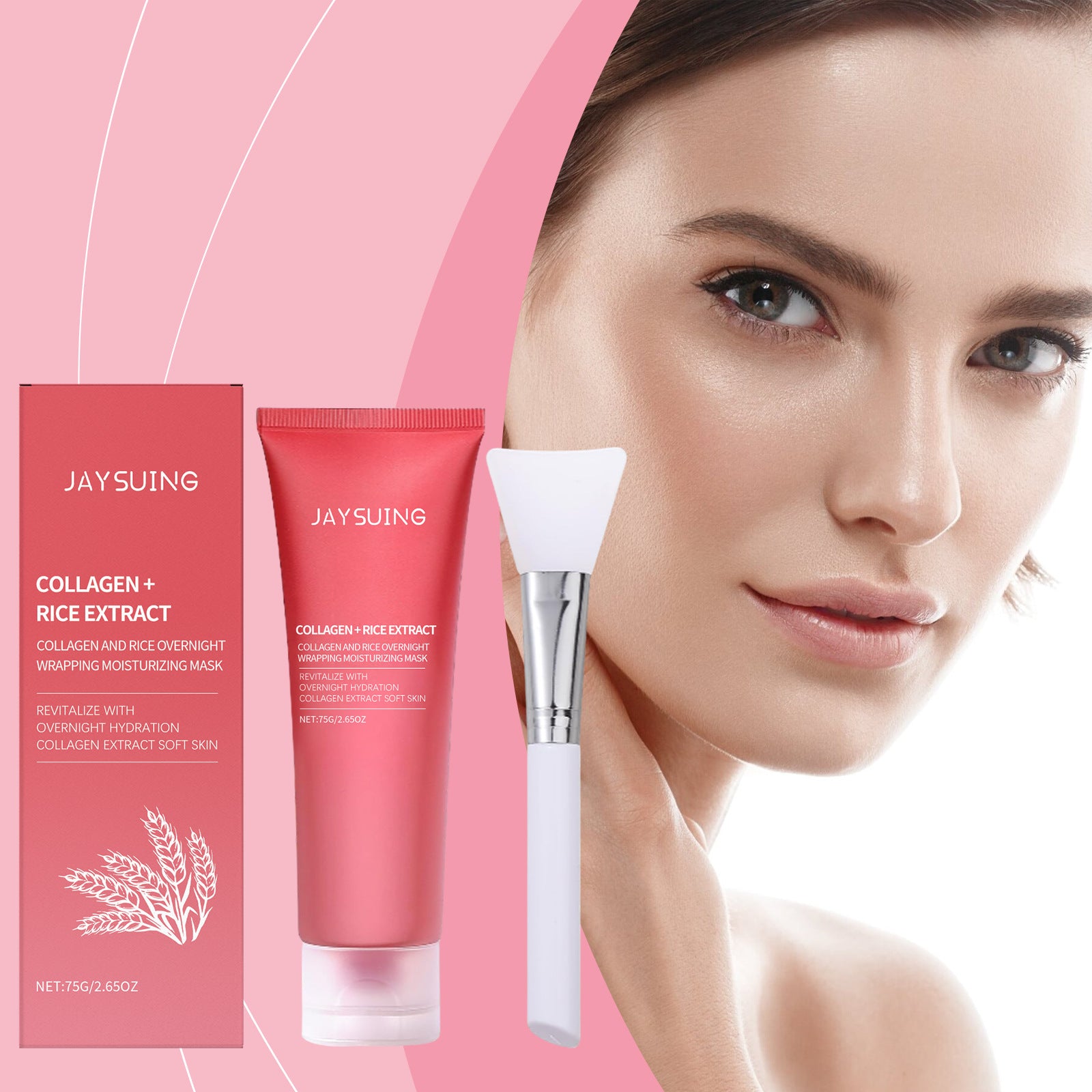 Silk Renewal Sleeping Veil™ Collagen & Rice Radiance Recovery Mask