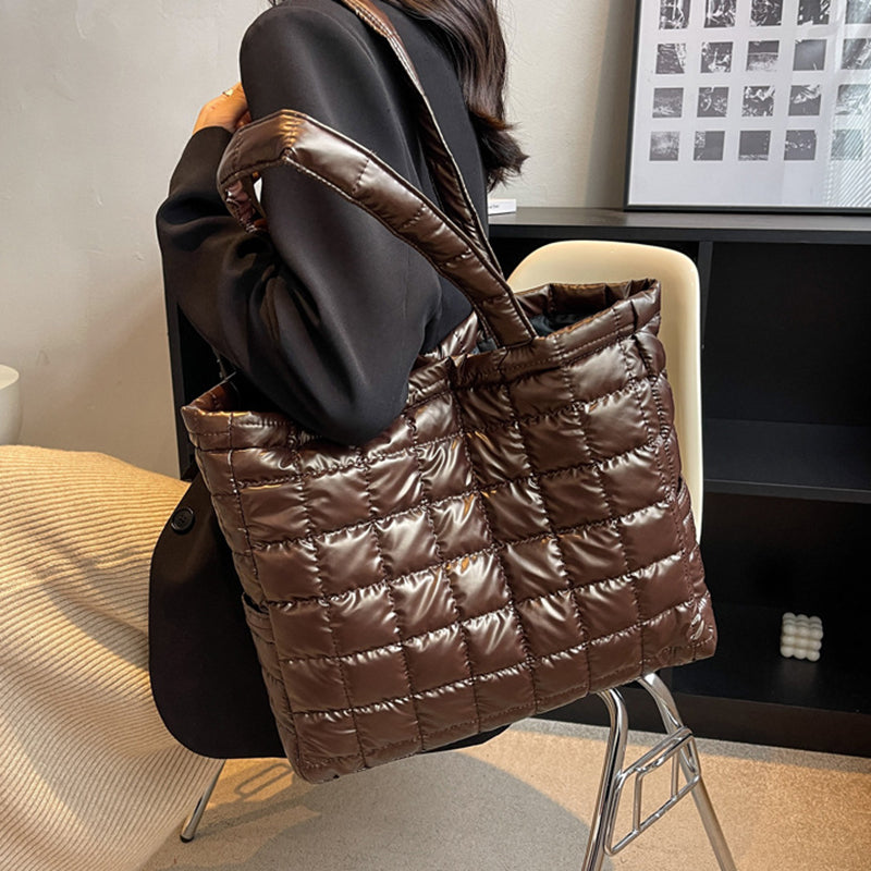 Arctic Chic™ Quilted Puffer Tote